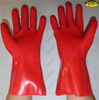 PVC sandy finish antislip protective fishery working glove