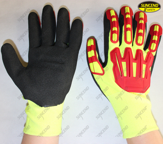 TPR Protection High Impact Anti Cut Resistant Gloves