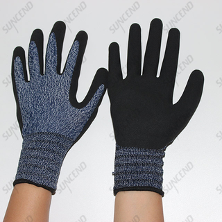 Sandy Nitrile Coated Work Gloves