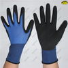 Sandy nitrile coated gardening mechanics work gloves