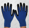 100% Polyester Winter Gloves with Latex Crinkle Finish on Palm 