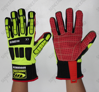 ABRASION RESISTANT CUT 5 ANTI IMPACT TPR WORKING GLOVE