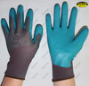 10G polycotton latex coated industrial gardening gloves