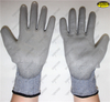 Anti cut hand protection PU coated working out gloves