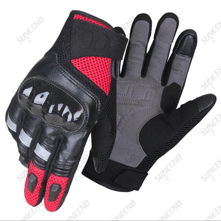 Leather Palm Coated Customized Racing Glove