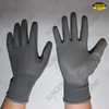 Grey pu palm fit gloves