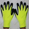 Acrylic Terry Liner Latex Palm Coated Sandy Finish Work Gloves