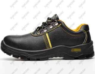 Anti-skid Forklift Working Steel Toe Cap Low Cut Boots Safety Shoes for Men