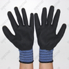 Sandy Nitrile Coated Work Gloves with Polyester/nylon Liner