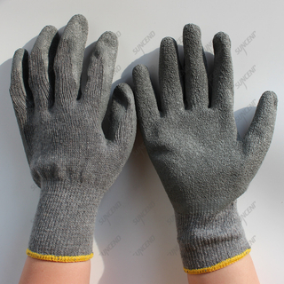 Crinkle Latex Palm Coated Work Protective Cheap Gloves 