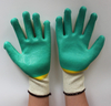 Double latex coated cotton gloves