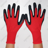 Nylon/polyester Liner Latex Coated Sandy Finish Work Gloves