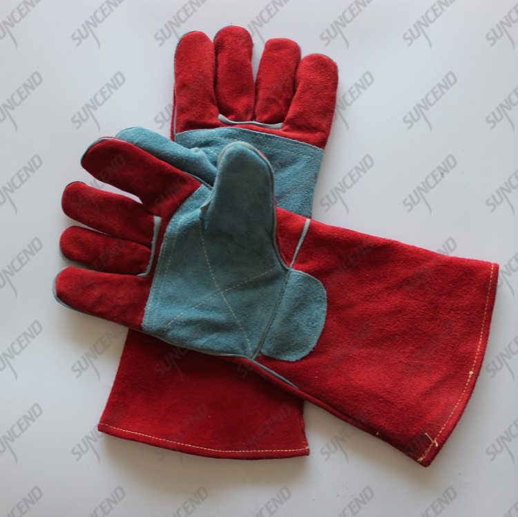 Welding heat-resistant working gloves