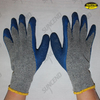 Thumb latex coated work gloves