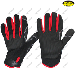 Custom Industrial Protective Electrical Mechanical Work Auto Mechanic Gloves