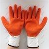 Suncend 13 gauge polyester latex crinkle firm grip safety work gloves