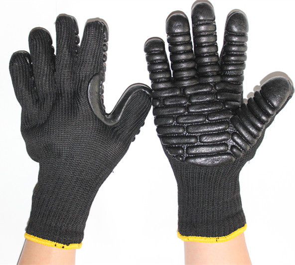 Anti-Vibration Gloves with Shock Absorbing Palm Coating