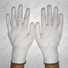 13 Guage HPPE Seamless Knit White PU Coated Light Weight Cut Resistant Gloves