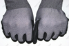 21 Gauge High Pressure PE Knitted ANSI A3 Cut Level Micro Foam Nitrile Plam Coated Super Fitness Thin Work Gloves